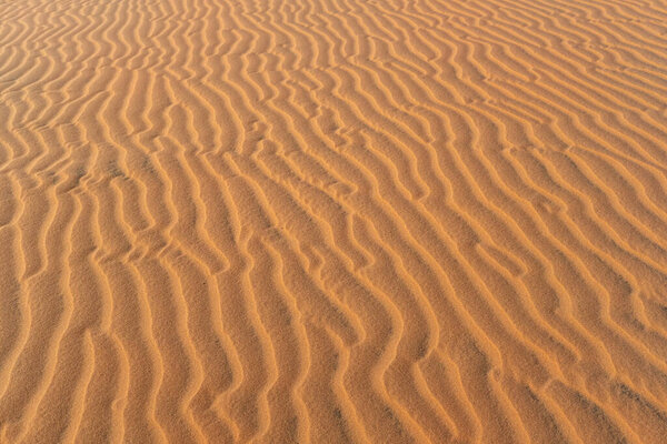 Абстрактный фон и текстура песчаных волн в пустыне