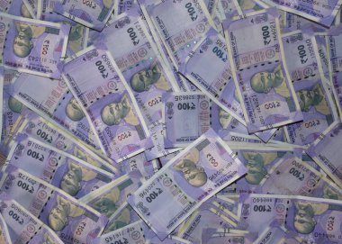 Yeni 100 Rs grubunun not arkaplanı