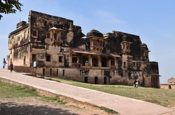 Gwalior Madhya Pradesh India Marzo 2020 Palacio Karan Fortaleza Gwalior — Foto de Stock