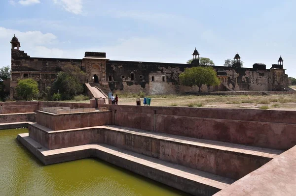 Gwalior Madhya Pradesh Indien Mars 2020 Jahangir Palace Gwalior Fort — Stockfoto