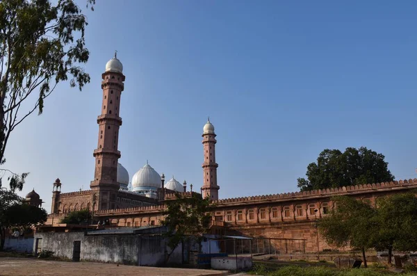 Bhopal Madhya Pradesh Índia Janeiro 2020 Jama Masjid Taj Masjid — Fotografia de Stock