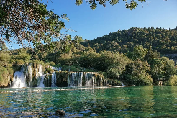 Beautiful Waterfall In National Park - Croatia, Europe