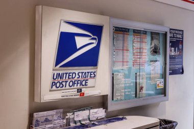 Chicago - Mayıs 2018 yaklaşık: Usps Postane konumu. Usps posta teslim II sağlayan sorumlu olduğunu
