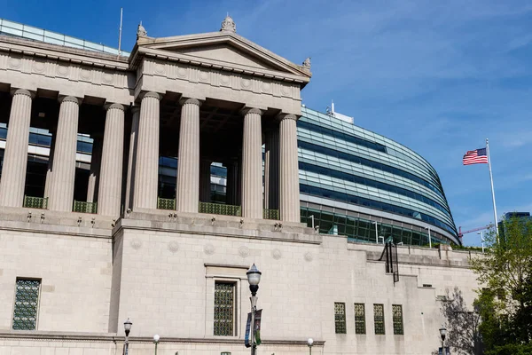 Chicago Circa May 2018 Meets Present Soldier Field Home Bears — Stock Photo, Image