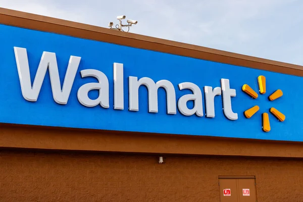 Hobart Circa May 2018 Walmart Retail Location Walmart American Multinational — Foto Stock