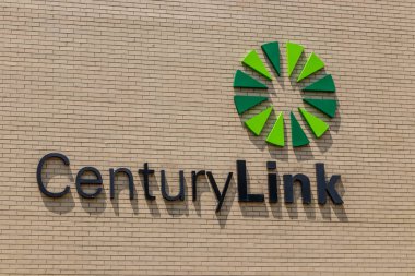 Monticello - Haziran 2018 yaklaşık: Centurylink merkez ofisi. CenturyLink V 60 ülkede müşterilerine veri hizmetleri sunmaktadır