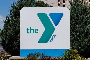 Ft. Wayne - Circa June 2018: Downtown YMCA. The YMCA works to bring social justice to young people and their communities I clipart