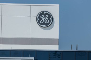 Lafayette - Temmuz 2018 yaklaşık: Genel elektrik Havacılık tesis. GE Havacılık bir sağlayıcı Ge90 ve Jet motorları IX sıçrama olduğunu
