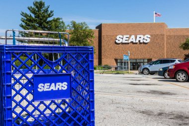Mishawaka - yaklaşık Ağustos 2018: Sears perakende alışveriş merkezi konumu. Sears bir iştiraki olan Sears Holdings suyudur