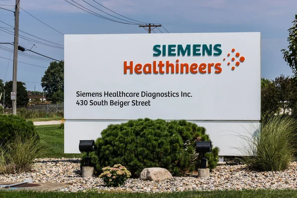 Mishawaka Sekitar Agustus 2018 Pabrik Pembuat Obat Siemens Siemens Adalah — Stok Foto
