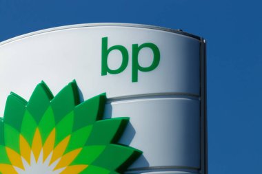 Fort Wayne - yaklaşık Ağustos 2018: Bp Perakende benzin istasyonu. BP dünyanın önde gelen entegre petrol ve gaz şirketleri IV biridir