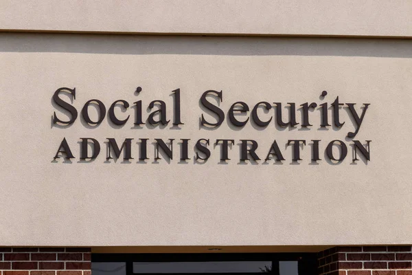 Fort Wayne - yaklaşık Ağustos 2018: Sosyal Güvenlik Kurumu yerel Şubesi. Ssa emeklilik, sakatlık ve ölüm faydaları II yönetir