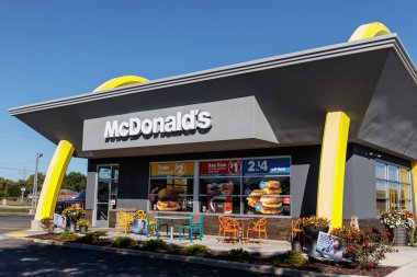 Lafayette - Ekim 2018 yaklaşık: Mcdonald's Restoran konum. McDonald's Hamburger zinciri Restoranlar II olduğunu