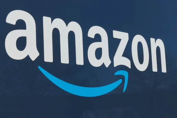 Indianapolis Cca Ledna 2019 Amazon Prime Dodávka Amazon Com Stále — Stock fotografie