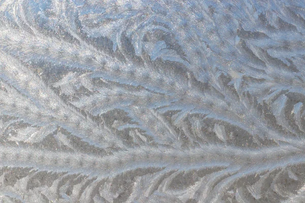 Ледяные Кристаллы Стекле Аннотация Ice Design Background — стоковое фото