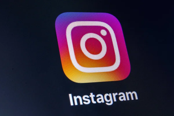 Indianapolis Circa Februari 2019 Logo Aplikasi Instagram Instagram Adalah Layanan — Stok Foto