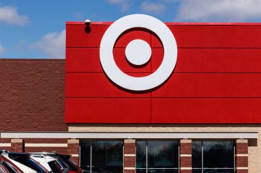Indianapolis - Mart 2019 yaklaşık: Hedef perakende mağaza sepetleri. Hedef satıyor ev eşya, giyim ve elektronik ben