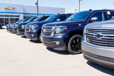Indianapolis - Mart 2019 yaklaşık: Chevrolet otomobil Bayilik. Chevy genel motorlar III bir bölünme olduğunu
