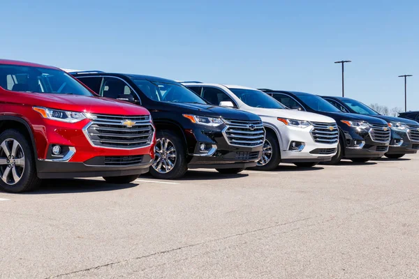 Indianapolis - cirka mars 2019: Chevrolet bil återförsäljaravtal. Chevy är en Division av General Motors Ii — Stockfoto