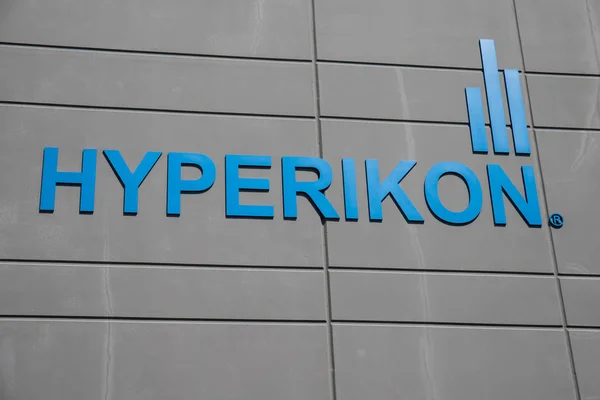 stock image Whitestown - Circa May 2019: Hyperikon distribution center. Hyperikon is a US manufacturer of LED lights I