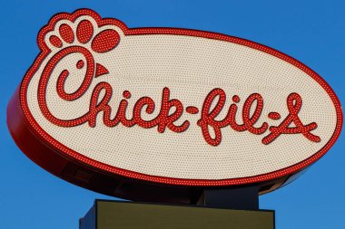 Las Vegas-Circa Haziran 2019: Chick-fil-A perakende Fast Food konum. Chick-fil-A Restoranlar Pazar günleri kapalı