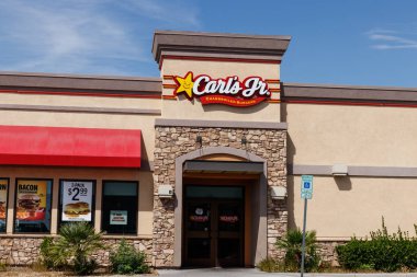 Las Vegas-Circa Haziran 2019: Carl 's Jr perakende konum. Hardee ve Carl 's Jr. CKE restoranlarının iştirakleri ı