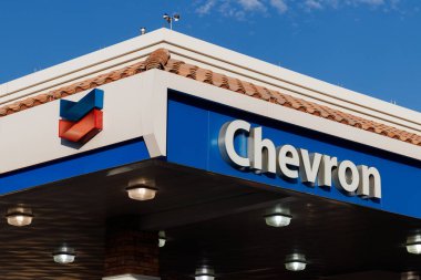 Las Vegas-Circa Haziran 2019: Chevron Perakende benzin Istasyonu. Chevron Standart Petrol Corporation III için kökleri izler