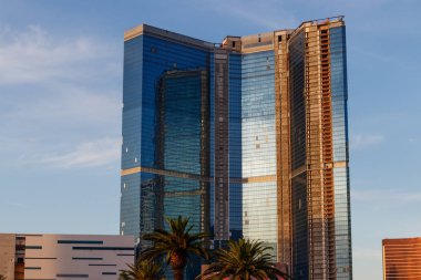Las Vegas-Circa Haziran 2019: Drew Las Vegas. 2018 Marriott tarafından satın alınan, bu tamamlanmamış Fontainebleau Resort III oldu