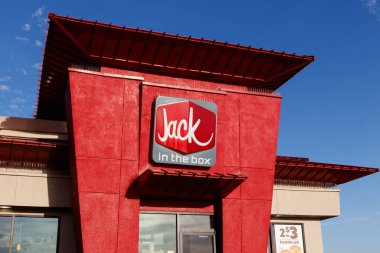 Las Vegas-Circa Haziran 2019: Jack-ın-The-kutu Fast Food Restaurant. Jack-ın-The-Box için onun iki ünlüdür 99 cent Tacos vi