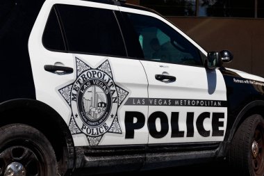 Las Vegas-Circa Haziran 2019: Las Vegas Metropolitan Polis Departmanı SUV. Lvmpd, Clark County 'de yargı yetkisi var