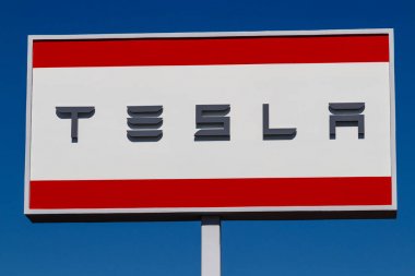 Las Vegas-Circa Haziran 2019: Tesla ev showroom. Tesla modeli X ve S elektrik Sedan VIII tasarımlar ve üretmektedir