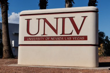 Las Vegas-Circa Haziran 2019: Nevada Üniversitesi Las Vegas. UNLV çeşitli alanlarda 350 ' den fazla derece sunar Ben