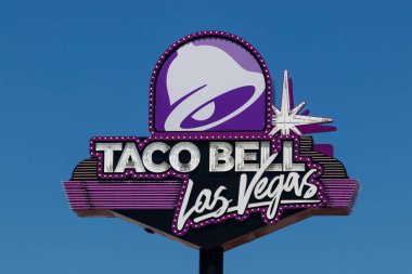 Las Vegas-Circa Haziran 2019: Taco Bell perakende Fast Food konum. Taco Bell yum bir Iştiraki olduğunu! Markalar ı