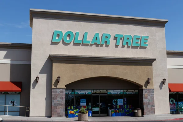 Las Vegas - Circa June 2019: Dollar Tree Discount Store. Menawarkan Mix Produk Ekletik dengan Harga Diskon III — Stok Foto