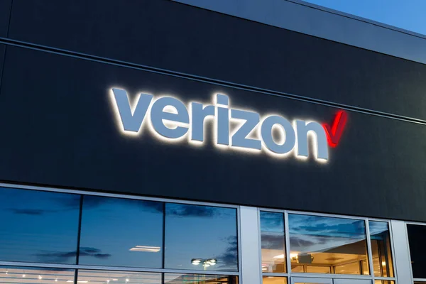Las Vegas-circa juni 2019: Verizon Wireless retail locatie. Verizon levert draadloze, High-Capacity Fiber Optics en 5g Communications IV — Stockfoto