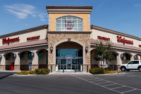 Лас-Вегас-близько червня 2019: Walgreens місце для роздрібної торгівлі. Walgreens підписав партнерство для співпраці в галузі охорони здоров'я служби VIII — стокове фото