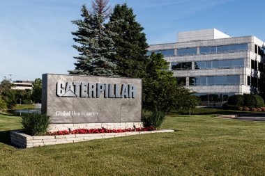 Deerfield - Yaklaşık Haziran 2019: Caterpillar Genel Merkezi. Caterpillar tasarımları, geliştirmeleri, mühendisler, üretim ve pazarları makine ve motorları I