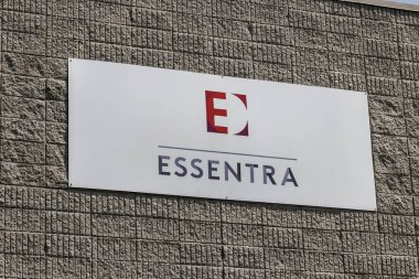 Indianapolis-Circa Temmuz 2019: Essentra paketleme yeri. Essentra Buckinghamshire, Ingiltere ve bir plastik tedarikçisi II merkezi vardır