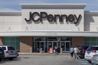 Indianapolis - Yaklaşık Ağustos 2019: Jcpenney Retail Mall Yer. Jcp bir Giyim ve Ev Mobilya Perakendeci Ii olduğunu