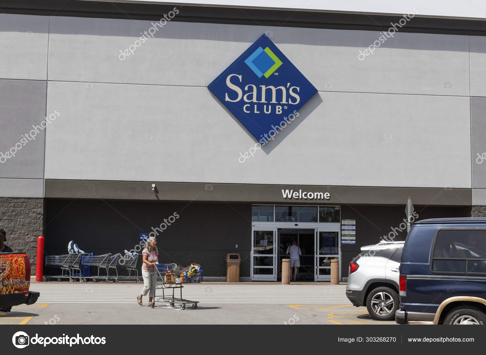 Las Vegas - Circa June 2019: Walmart Retail Location. Walmart is