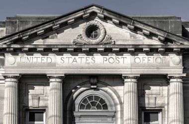 Wabash - Circa September 2019: USPS Post Office Location. The USPS is Responsible for Providing Mail Delivery clipart