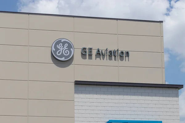 Florence Circa July 2020 Aviation Facility General Electric Awarded Contract — Stock Photo, Image