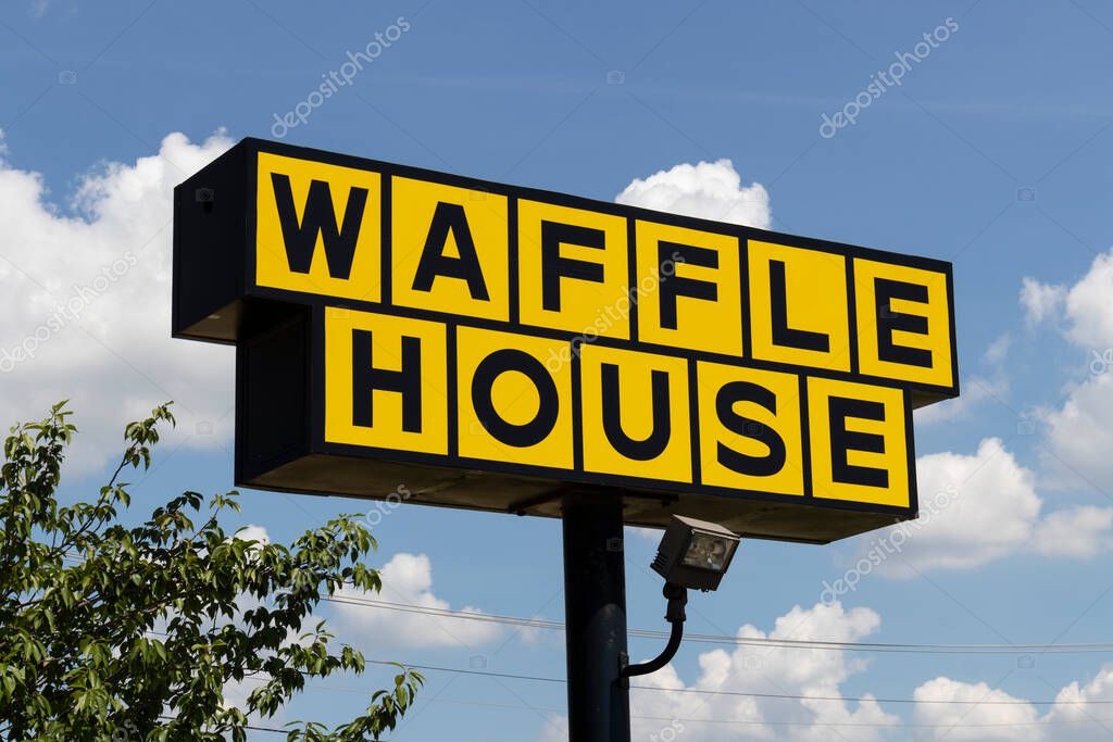 Florence - Circa July 2020: Waffle House Iconic Southern Restaurant Chain. Waffle House was founded in 1955.