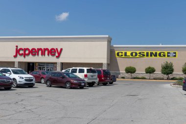 Kokomo - Temmuz 2020 civarı J.C. Penney mağazası. JCPenney iflas koruması için başvurdu ve birçok yeri kapatıyor.