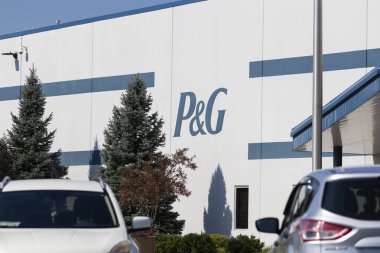 Lima - Temmuz 2020: Procter & Gamble Lima Dağıtım Merkezi. P & G, düzinelerce tüketici markası ve ürünüyle dünyanın en büyük reklamcısı..