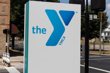 Lima - Temmuz 2020: YMCA şehir merkezi. YMCA gençlere ve toplumlarına sosyal adalet getirmek için çalışıyor..