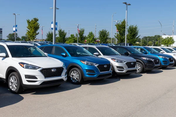 Inggris Noblesville Circa July 2020 Hyundai Motor Company Dealership Hyundai — Stok Foto