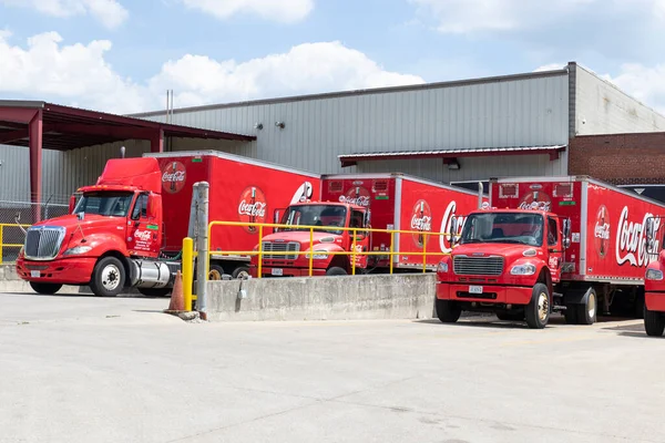 Lima Circa Juli 2020 Coca Cola Vending Locatie Cokes Producten — Stockfoto