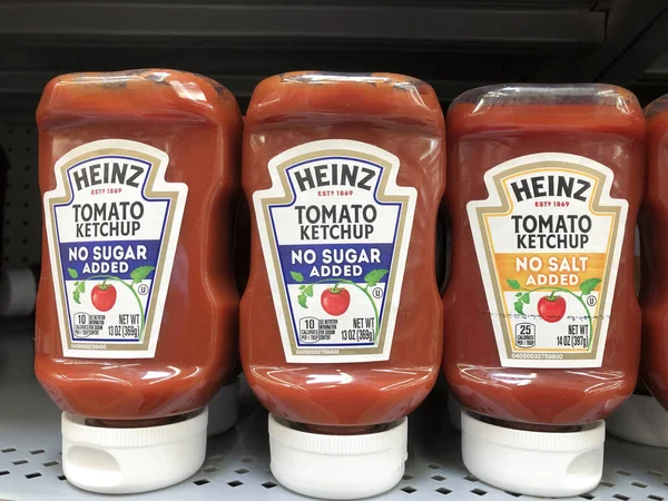 Indianápolis Circa Julio 2020 Kraft Heinz Marca Ketchup Especialidad Kraft — Foto de Stock