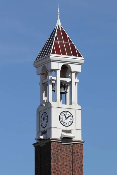 West Lafayette Circa August 2020 Purdue Bell Tower Dalam Bahasa — Stok Foto